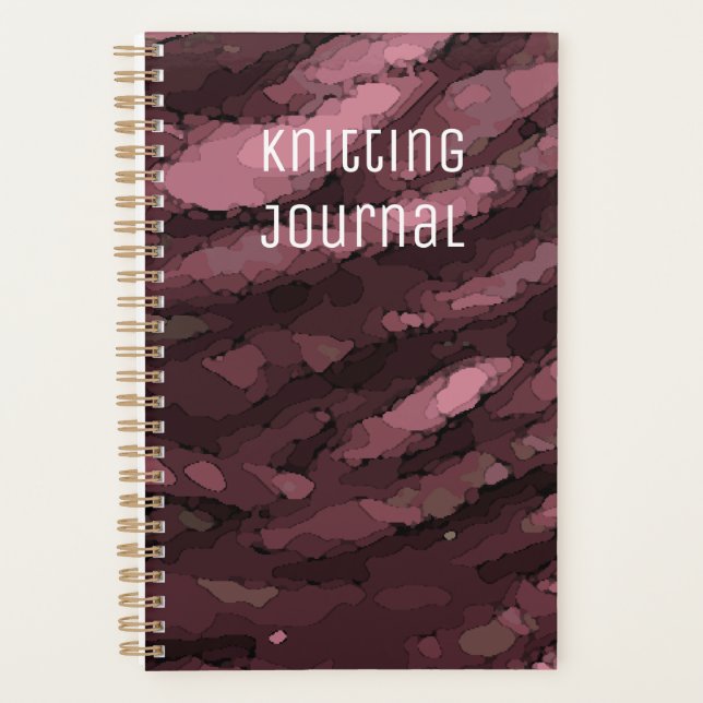 Knitting Journal Planner (Front)