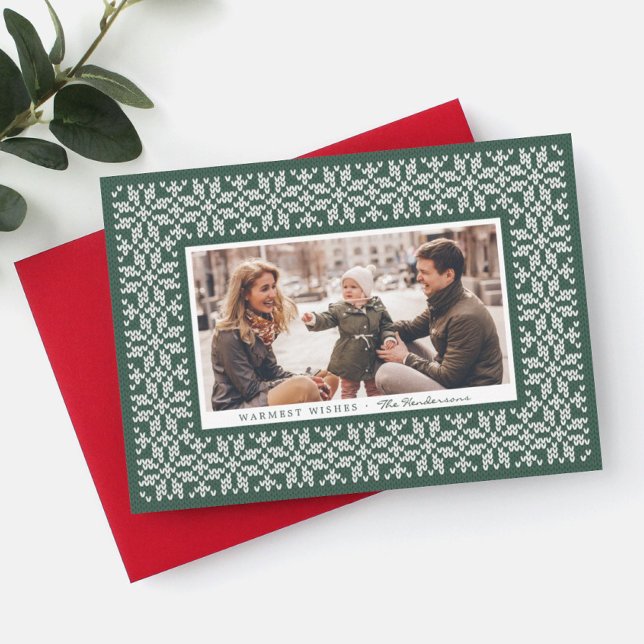 Knitting Joy Photo Card (Creator Uploaded)