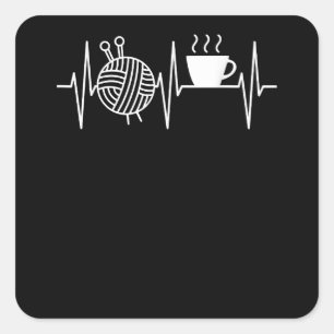 Knitting Knitter Mum Best Knitting Mum Ever Premiu Square Sticker