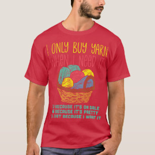 Knitting Knitting Basket 3 T-Shirt