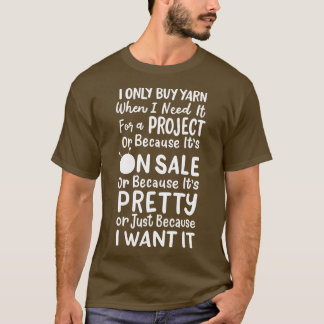Knitting Knitting Wool T-Shirt