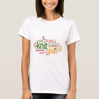 Knitting Lexicon - words for knitters!  Knit On! T-Shirt