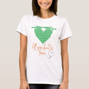 Knitting Love T-Shirt