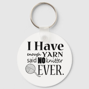 Knitting • Not Enough Yarn Crafts Key Ring