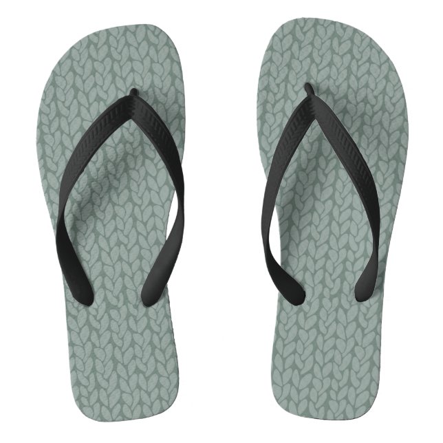 Knitting Pattern Flip Flops (Footbed)