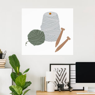 Knitting Poster