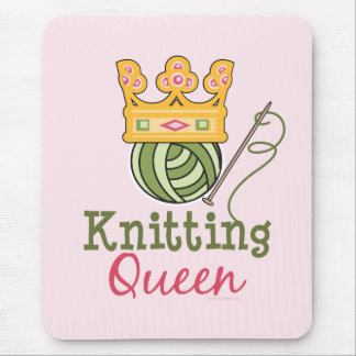 Knitting Queen Mousepad