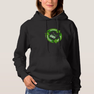 Knitting Reknit Recycle Remake Eco Knitter Crafter Hoodie