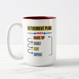 Knitting - Retirement Plan 2024 Mug