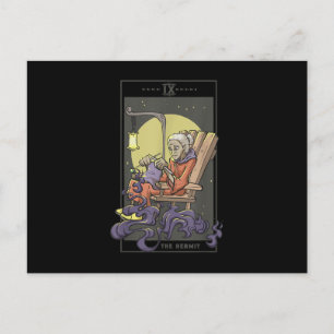 Knitting Sewing Hermit Tarot Card Crochet Quilting