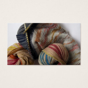Knitting with Wool Yarn