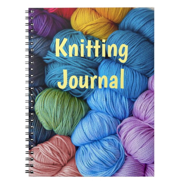 Knitting Yarn Notebook (Front)