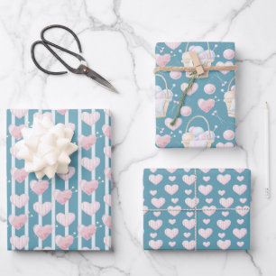 Knitting Yarn Wrapping Paper Sheet