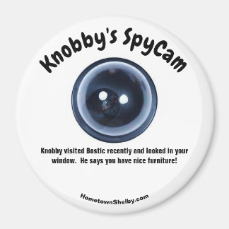 Knobby's SpyCam Bostic Fun Refrigerator  Magnet