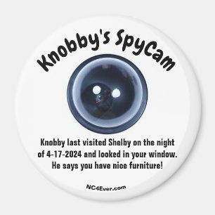 Knobby's visited Shelby Refrigerator Magnet