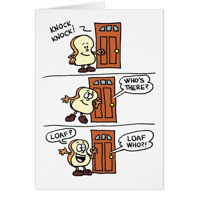 Knock Knock Loaf You Bread Father's Day (Front)