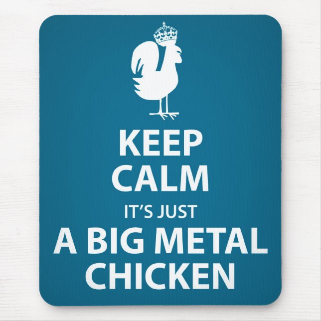 Knock knock mouse pad (Front)