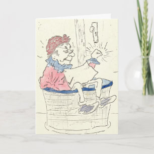 Knock Knock Obama Healthcare Birthday card