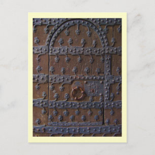 Knock Knock ~ Postcard / Invitation