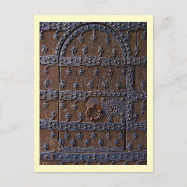 Knock Knock ~ Postcard / Invitation (Front)