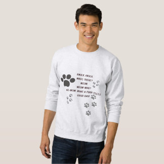 Knock knock sweatshirt