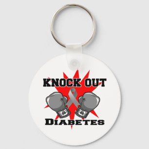Knock Out Diabetes Key Ring