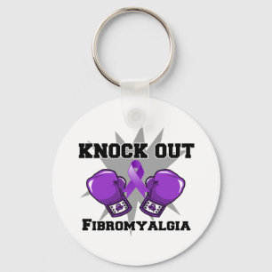 Knock Out Fibromyalgia Key Ring