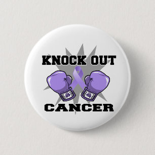 Knock Out General Cancer 6 Cm Round Badge