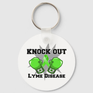 Knock Out Lyme Disease Key Ring
