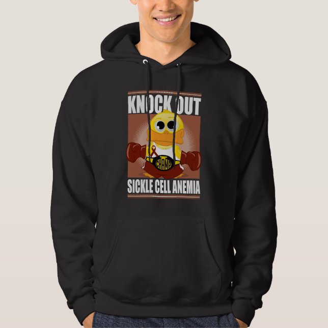 Knock Out Sickle Cell Anaemia Hoodie (Front)