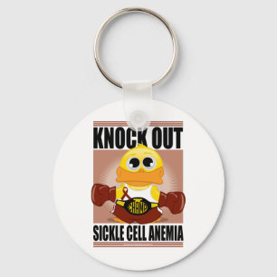 Knock Out Sickle Cell Anaemia Key Ring