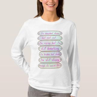 Knocked down but not giving up T-Shirt