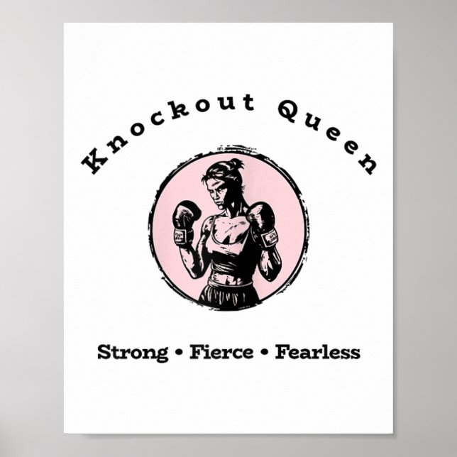 Knockout Queen  Poster (Front)