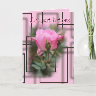 Knockout Rose Congratulations- make any occasion Card