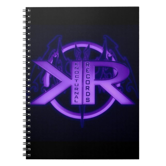 Knocturnal Records Notebook & Writing Pad (Front)