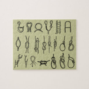 Knots, hitching, secure, ties, nautical puzzle