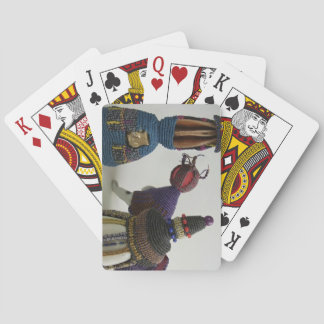 Knotted Porcelain Sculptures Playing Cards