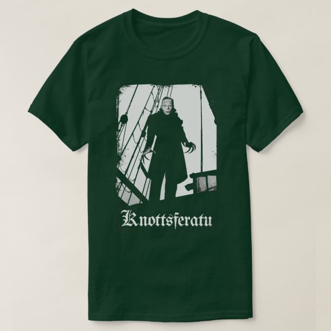Knottsferatu distressed T-Shirt (Design Front)