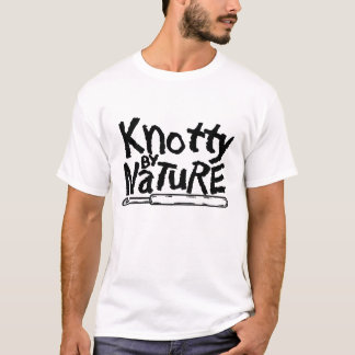 Knotty By Nature- Naughty By Nature Crochet  T-Shirt