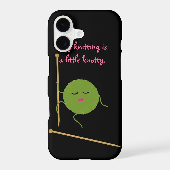 Knotty Knitter Funny (Back)