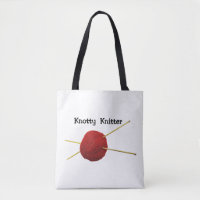 Knotty Knitter Tote