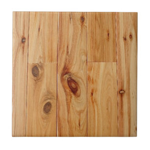 Knotty Light Wood Grain Floor Tile