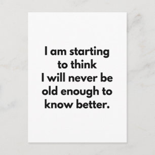 Know Better Postcard