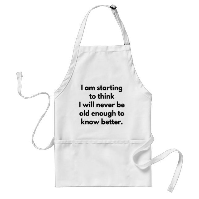 Know Better Standard Apron (Front)