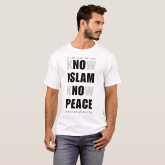 know islam know peace, Islam shirt, Muslim shirt