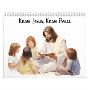 Know Jesus, Know Peace Calendar