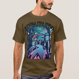 Know My Pain Anime Ninjas Manga Samurais T-Shirt