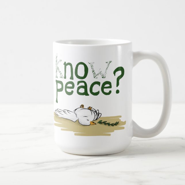 Know Peace Civil Rights Activist Mug (Right)