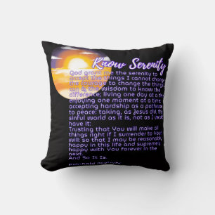 Know Serenity - Blessing Pillow 