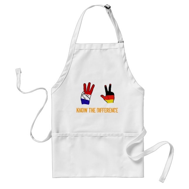 KNOW THE DIFFERENCE STANDARD APRON (Front)